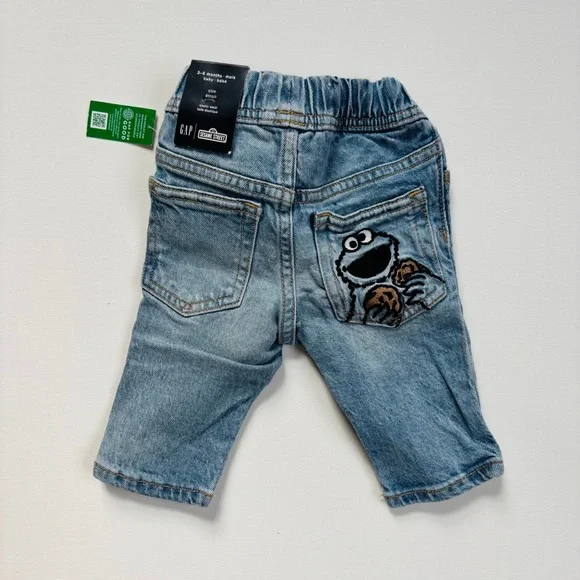 NWT Gap Sesame Street Jeans - Picture 2 of 2